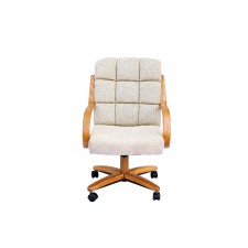 Chromcraft C117-946 Swivel Tilt Caster Arms Chair