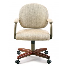Chromcraft C363-945 Swivel Tilt Caster Dinette Chair