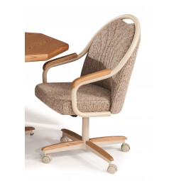 Douglas Casual Living Gina/Geneva Swivel Tilt Chair with Wheels Set of 2
