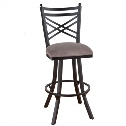 Tempo Like 26" New Rochelle Swivel Rochester Bar Stool by Callee